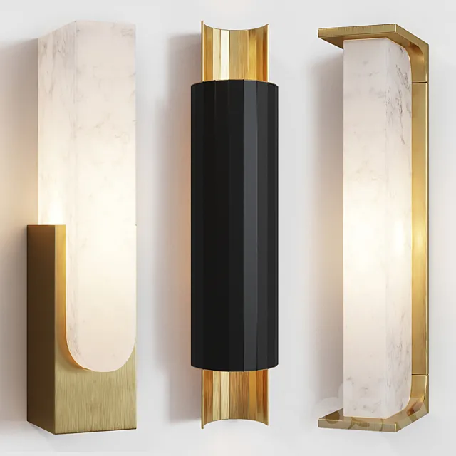 Holly Hunt set SCONCE 3DModel