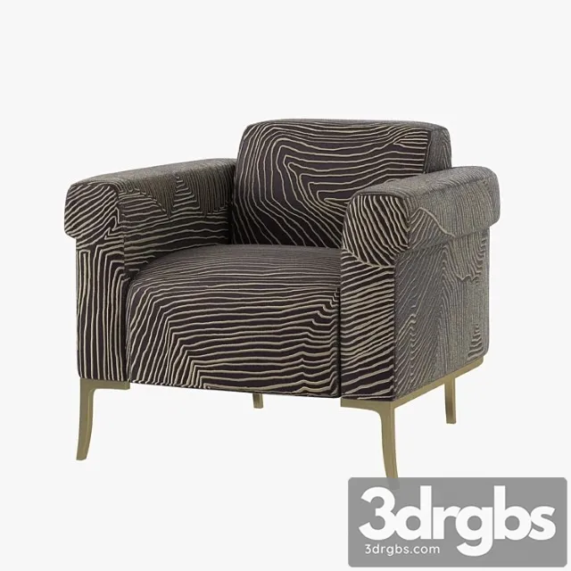Holly hunt sheffield lounge chair 3D Model Free