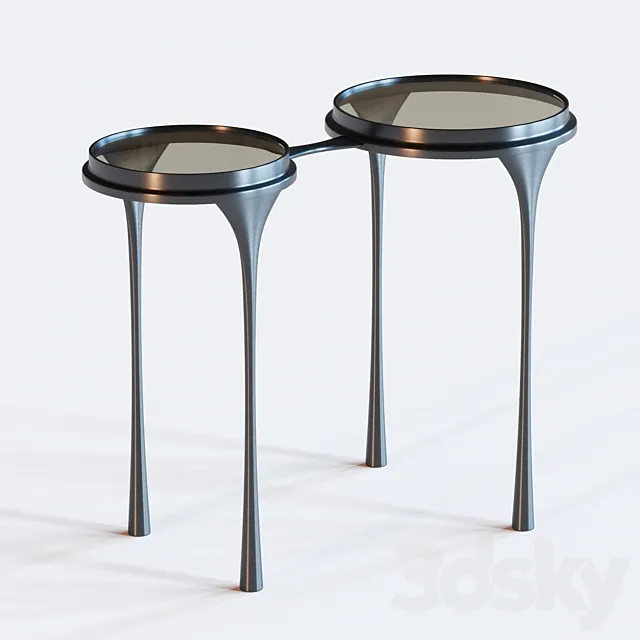 Holly Hunt Spectacles Side Table 3DModel