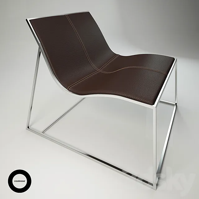 Holy Day Lounge with Contrast Stitch 3D Model