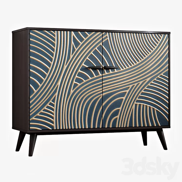 Homary - J04CJG000041 Sideboard Buffet 3D Model