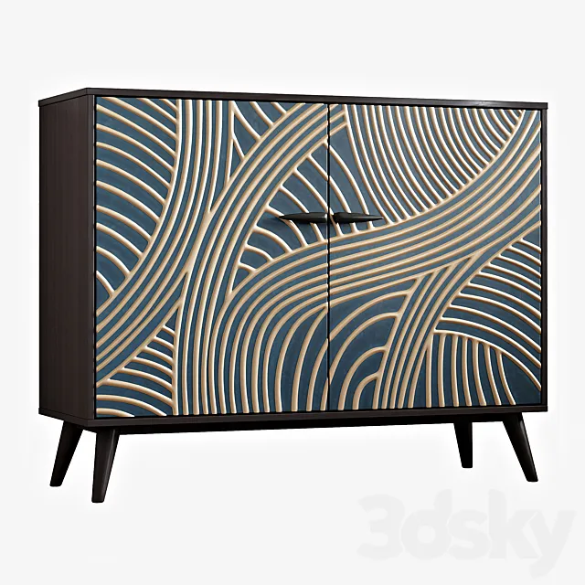 Homary - J04CJG000041 Sideboard Buffet 3DModel