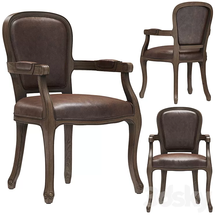 Home Concept Chair Jean-Paul 3D Model