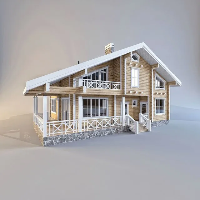 Home from a bar 3D Model