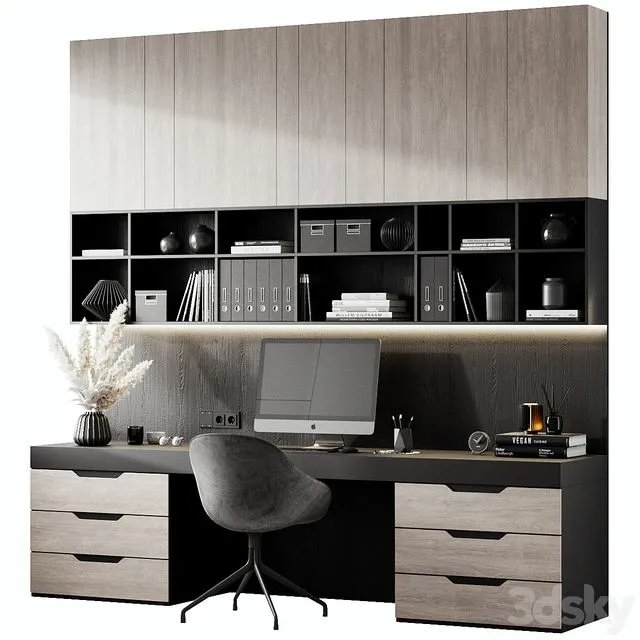 Home Office 2 3D Model