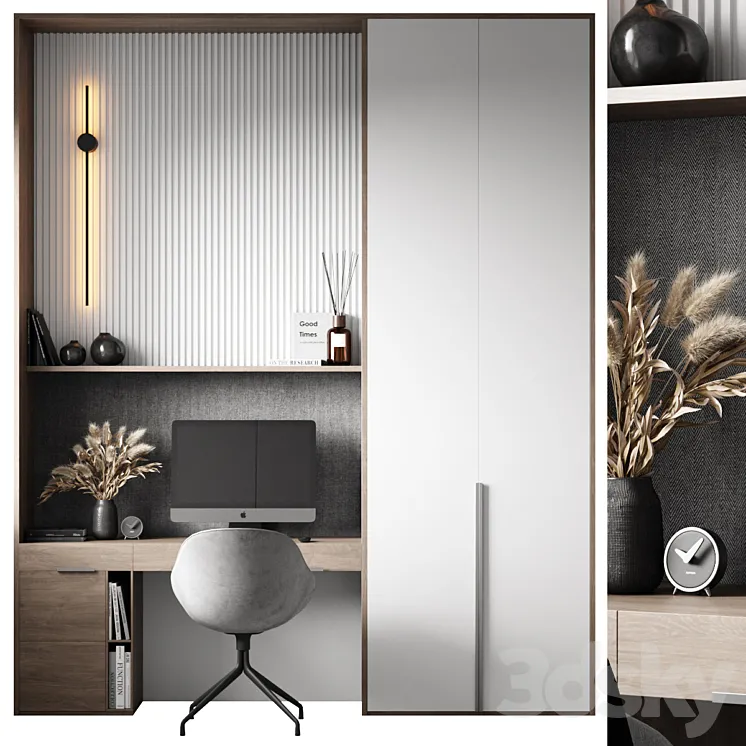 Home Office 3D Model Free