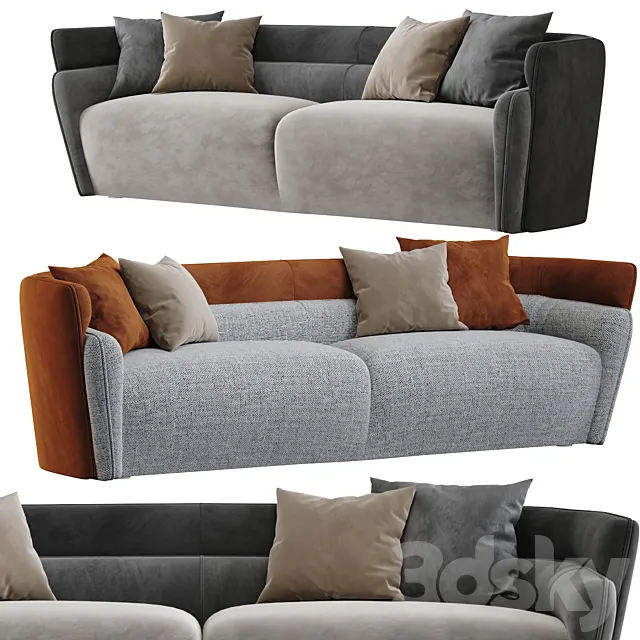 homesse _ BOSS sofa 3DModel