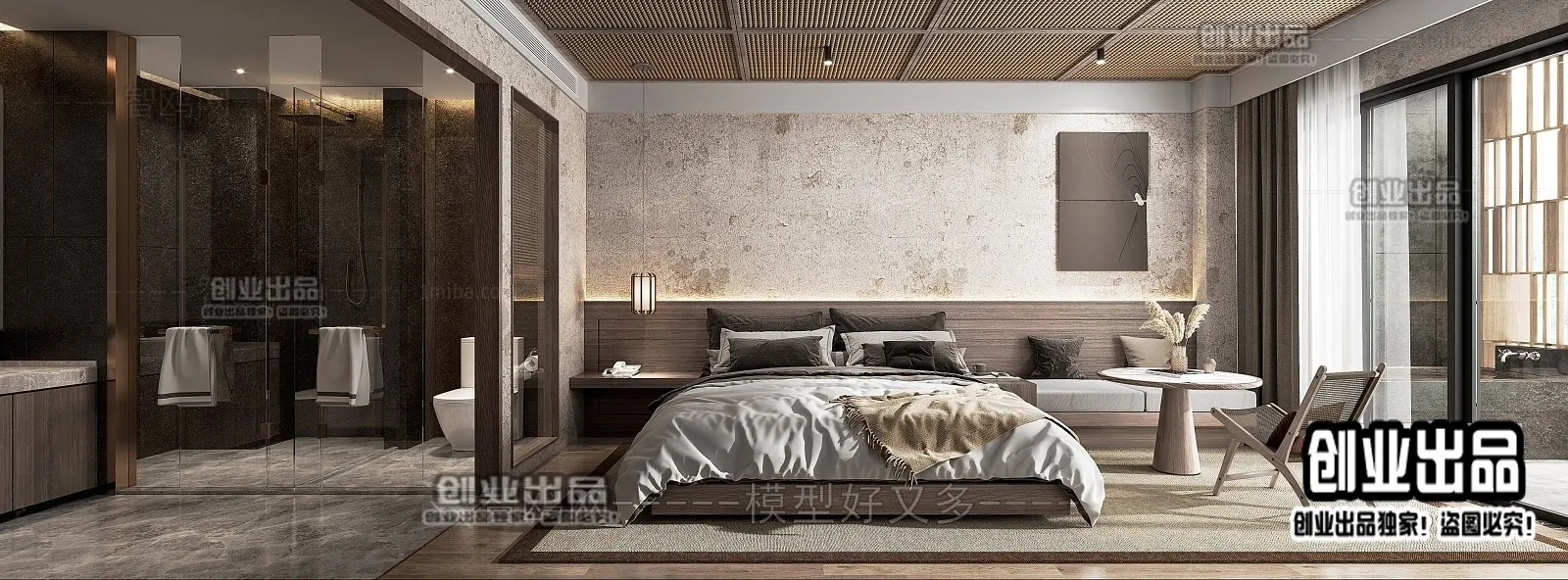 Homestay 3D Interior Scene - 3D Models - 031