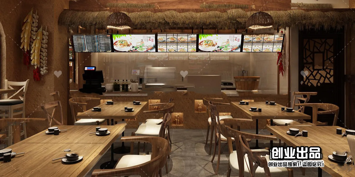 Homestay 3D Interior Scene - 3D Models - 107