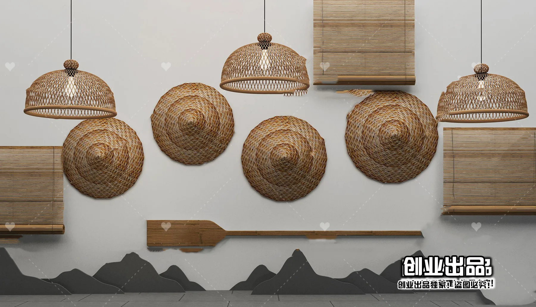 Homestay 3D Interior Scene - 3D Models - 108