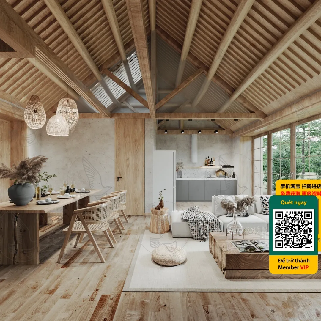 Homestay 3D Model - 002 - 3671