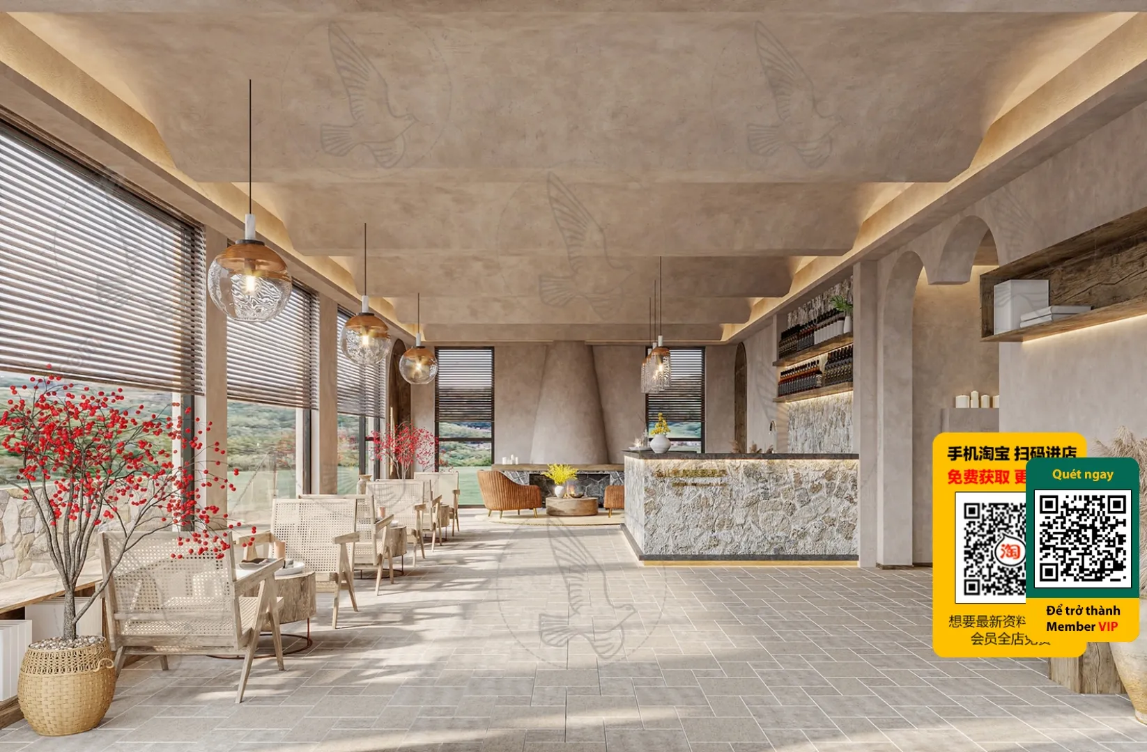 Homestay 3D Model - 003 - 3672