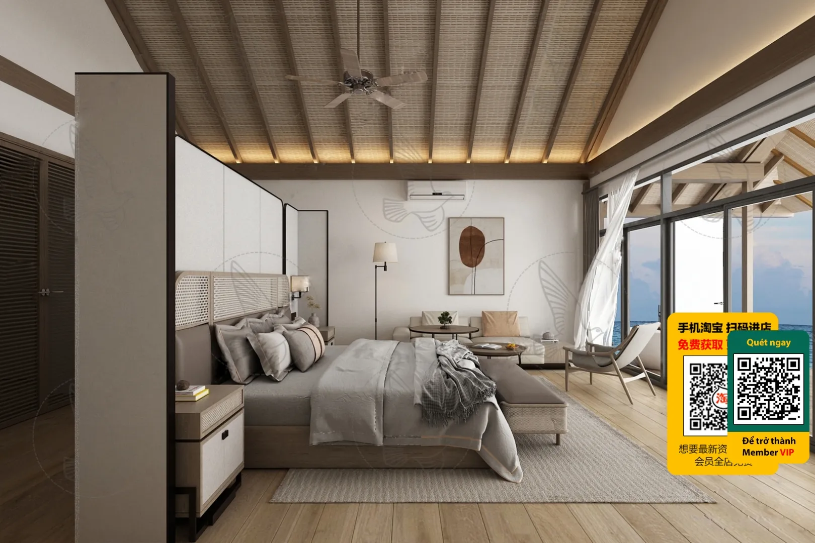 Homestay 3D Model - 006 - 3675