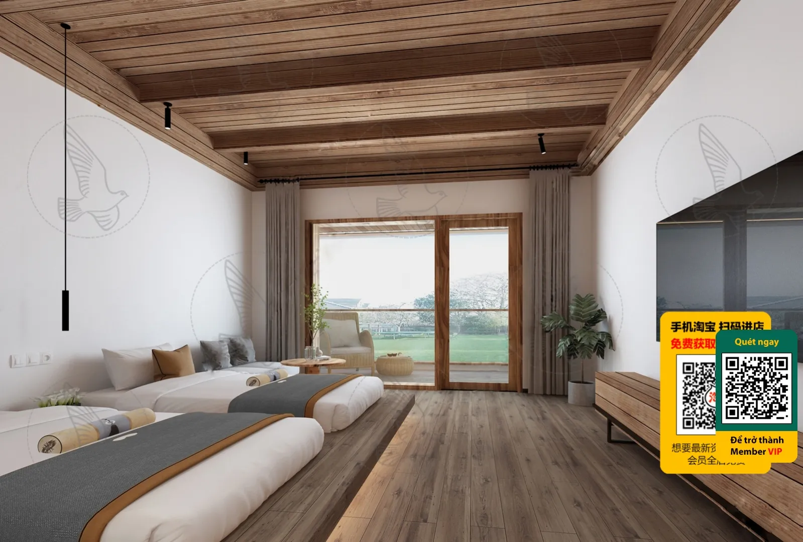 Homestay 3D Model - 007 - 3676