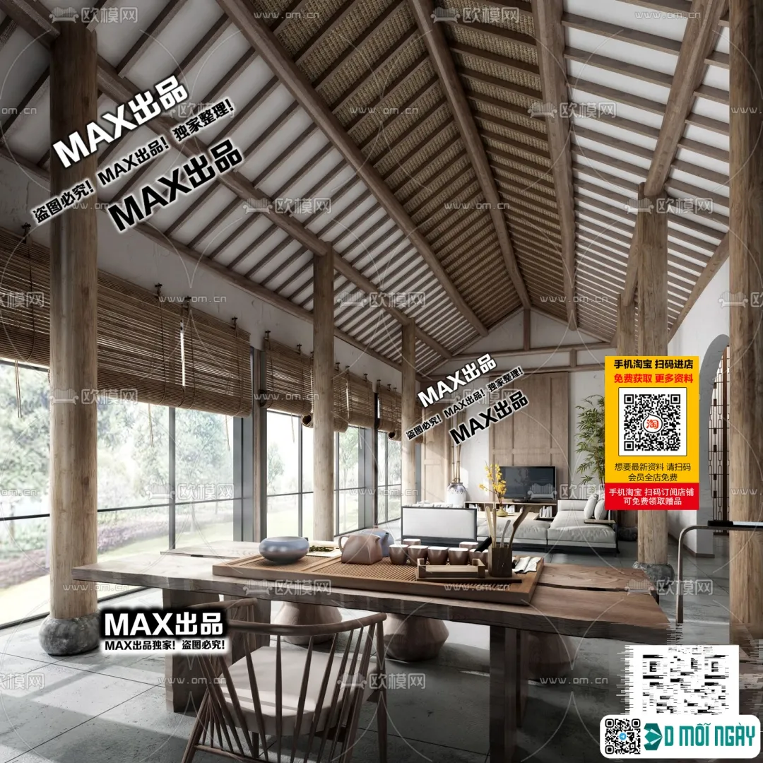 Homestay 3d models - 001 - 3835