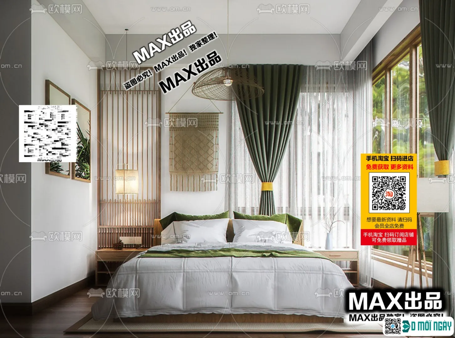 Homestay 3d models - 008 - 3842