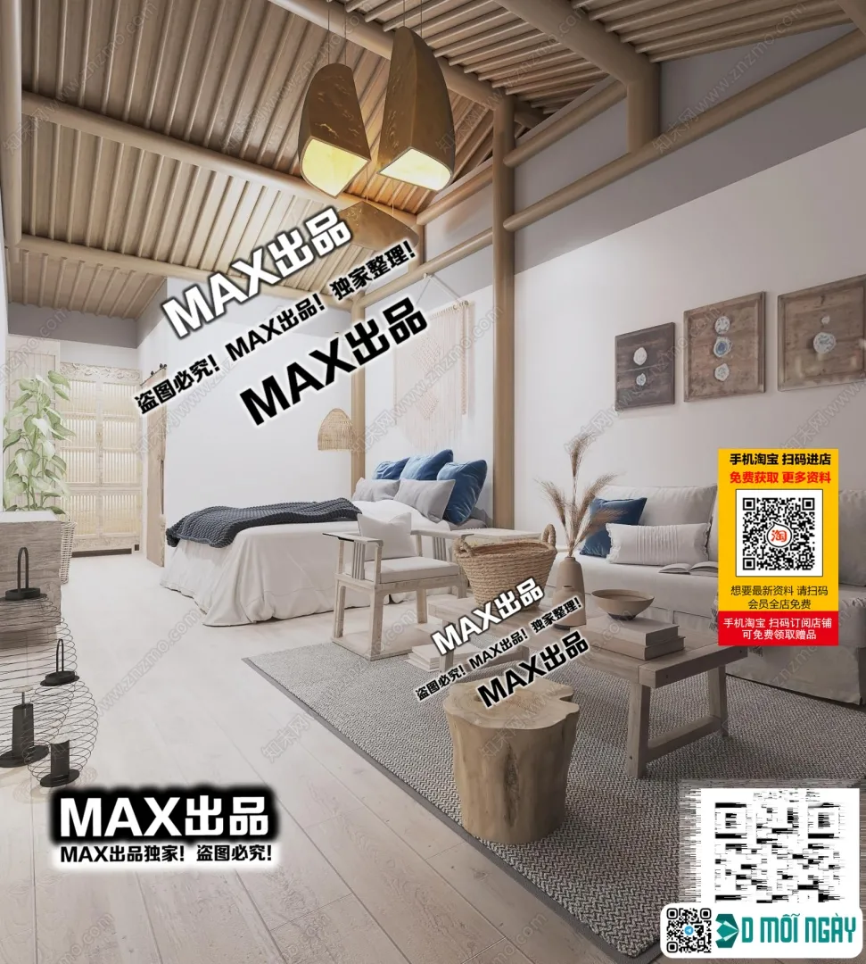 Homestay 3d models - 016 - 3850