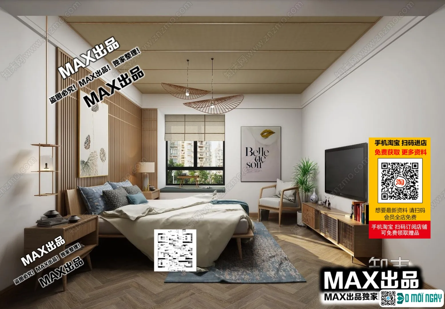 Homestay 3d models - 017 - 3851