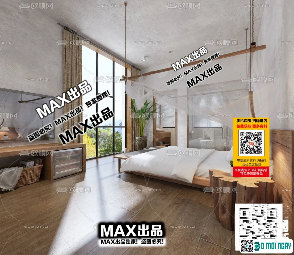 Homestay 3d models - 018 - 3852