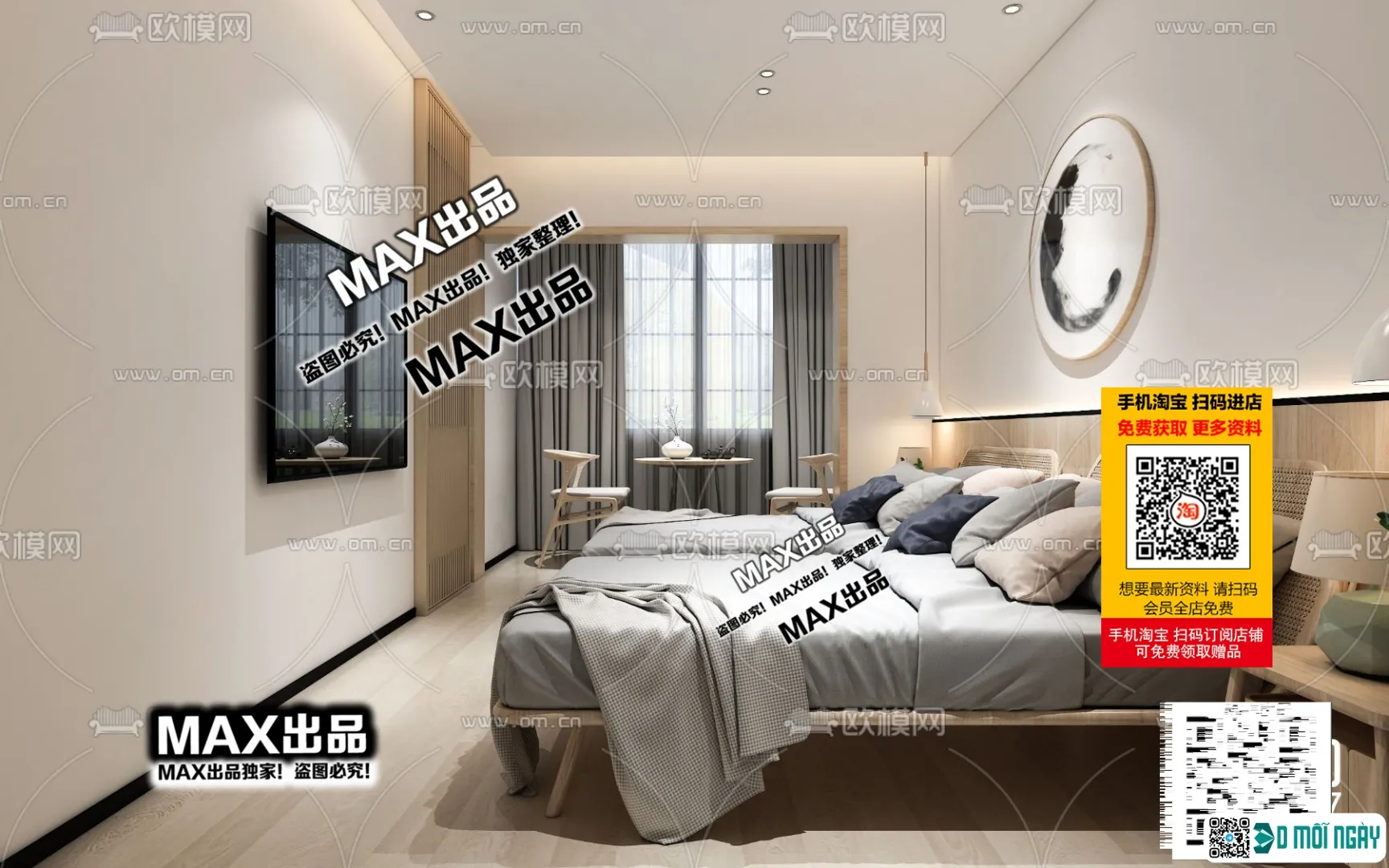 Homestay 3d models - 025 - 3859