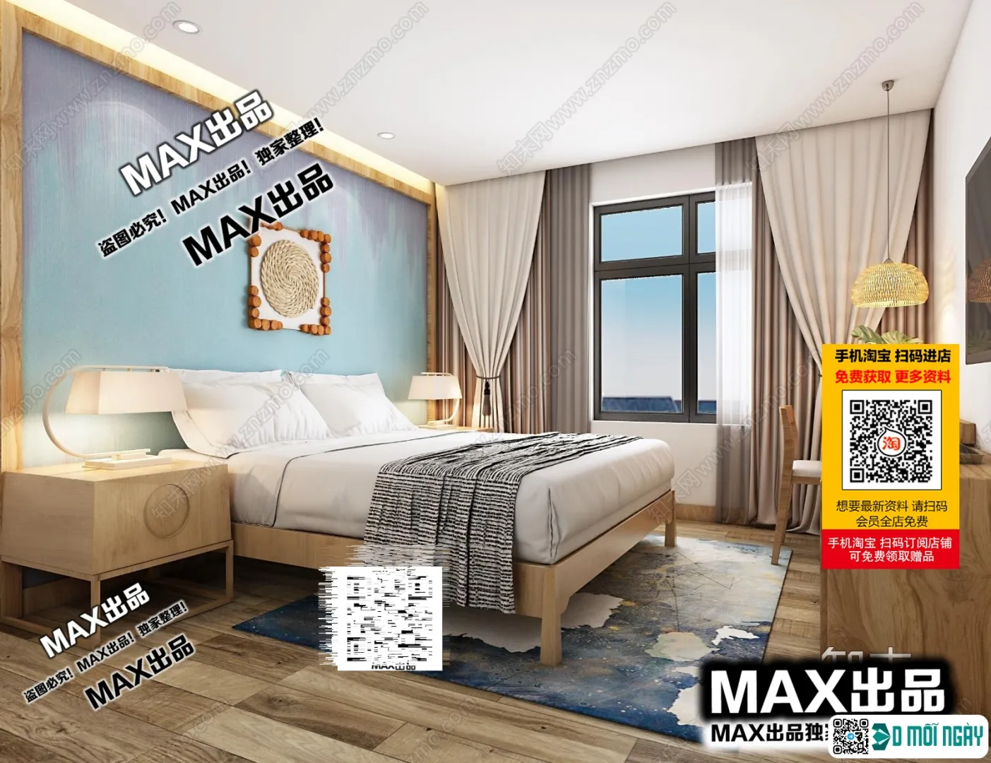 Homestay 3d models - 029 - 3863