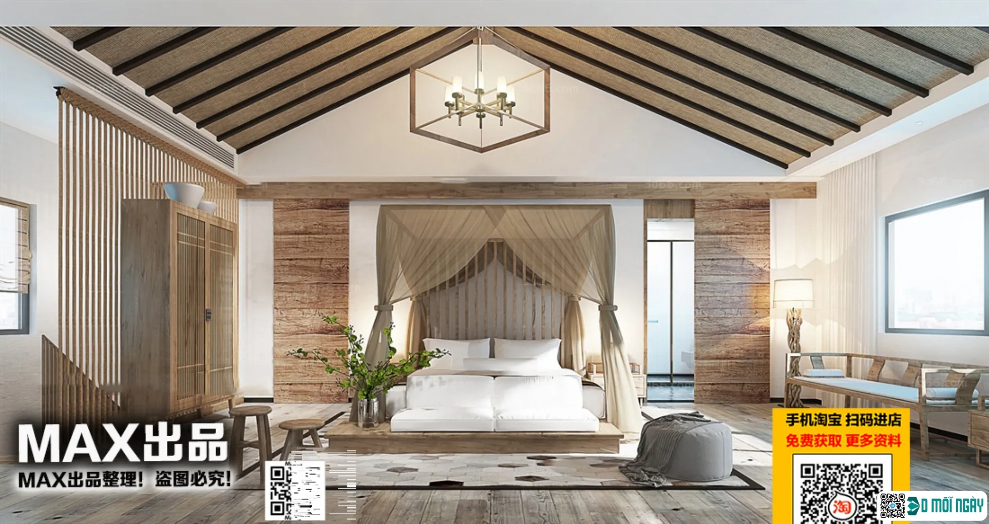 Homestay 3d models - 031 - 3865
