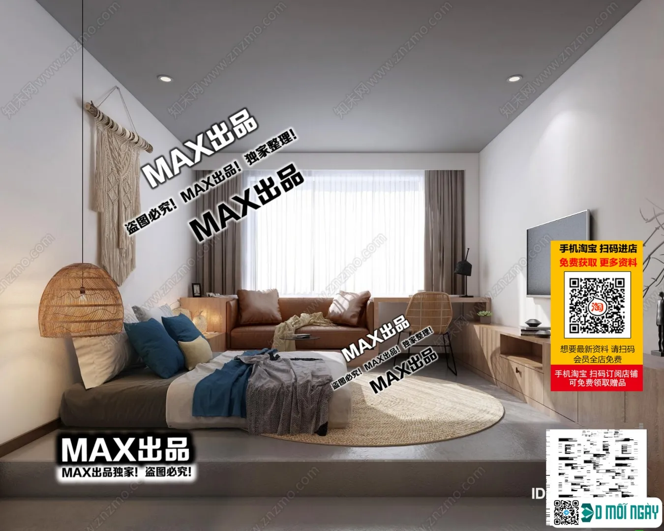 Homestay 3d models - 032 - 3866