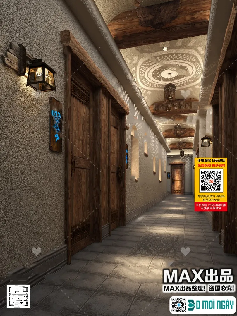 Homestay 3d models - 042 - 3876