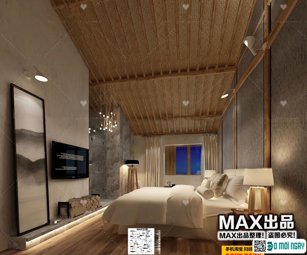 Homestay 3d models - 050 - 3884