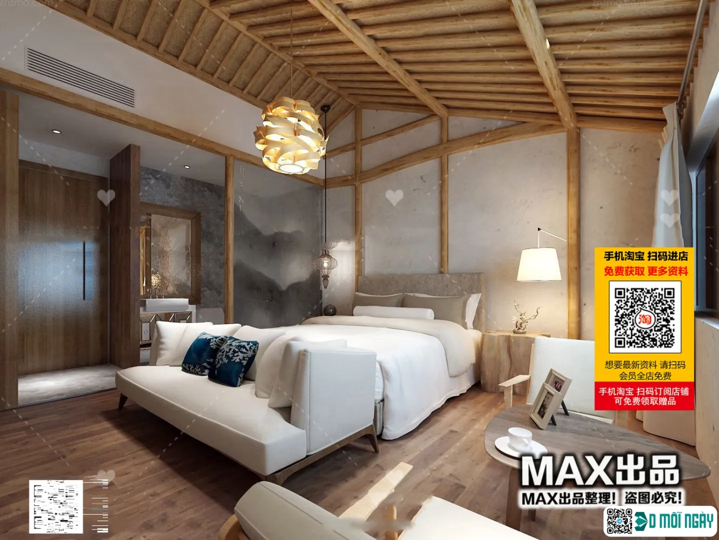 Homestay 3d models - 052 - 3886