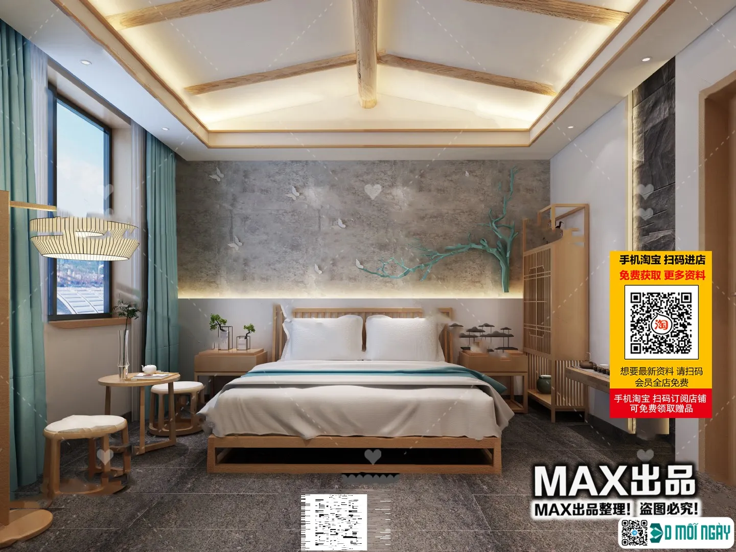 Homestay 3d models - 056 - 3890