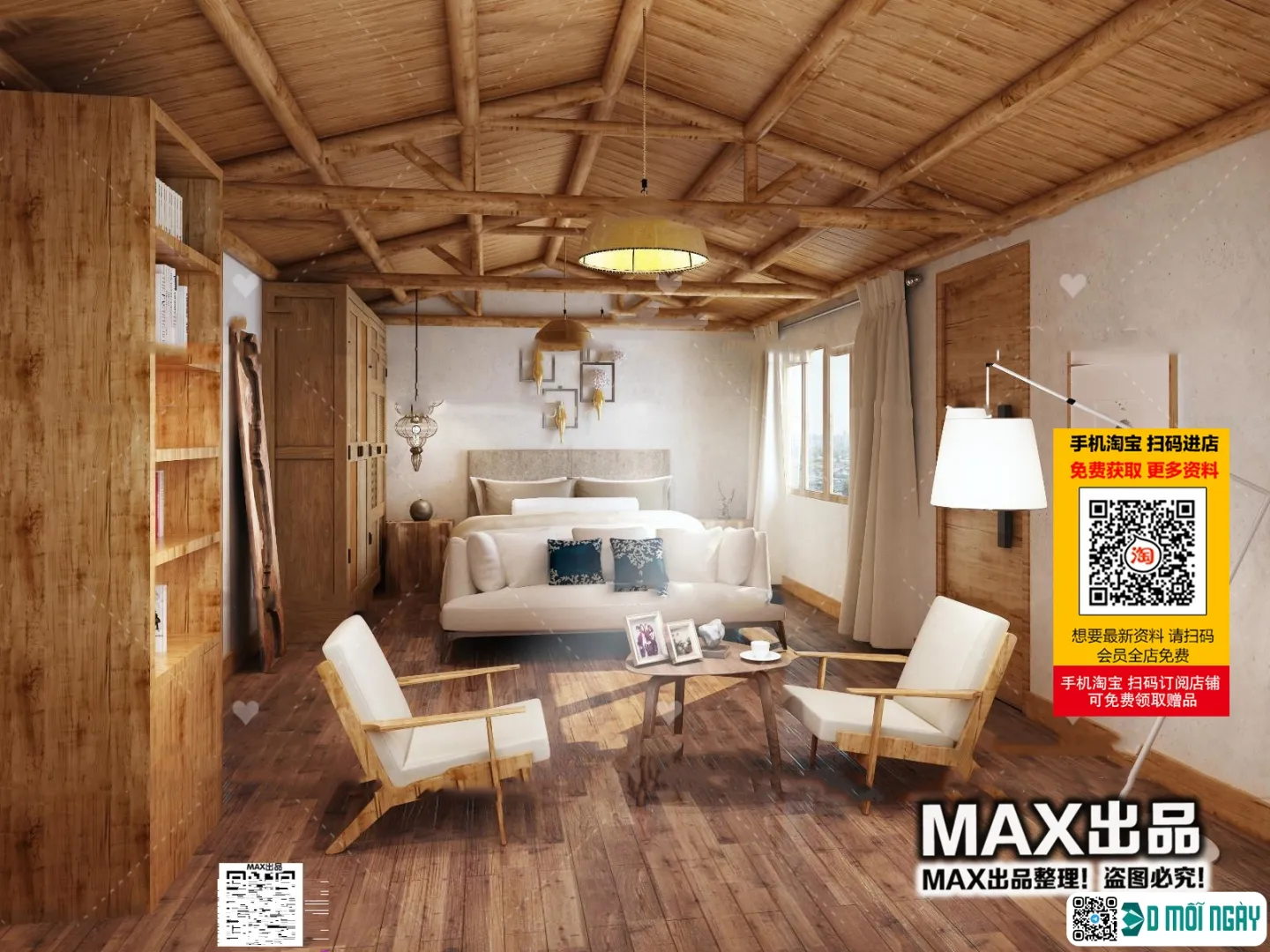 Homestay 3d models - 070 - 3904