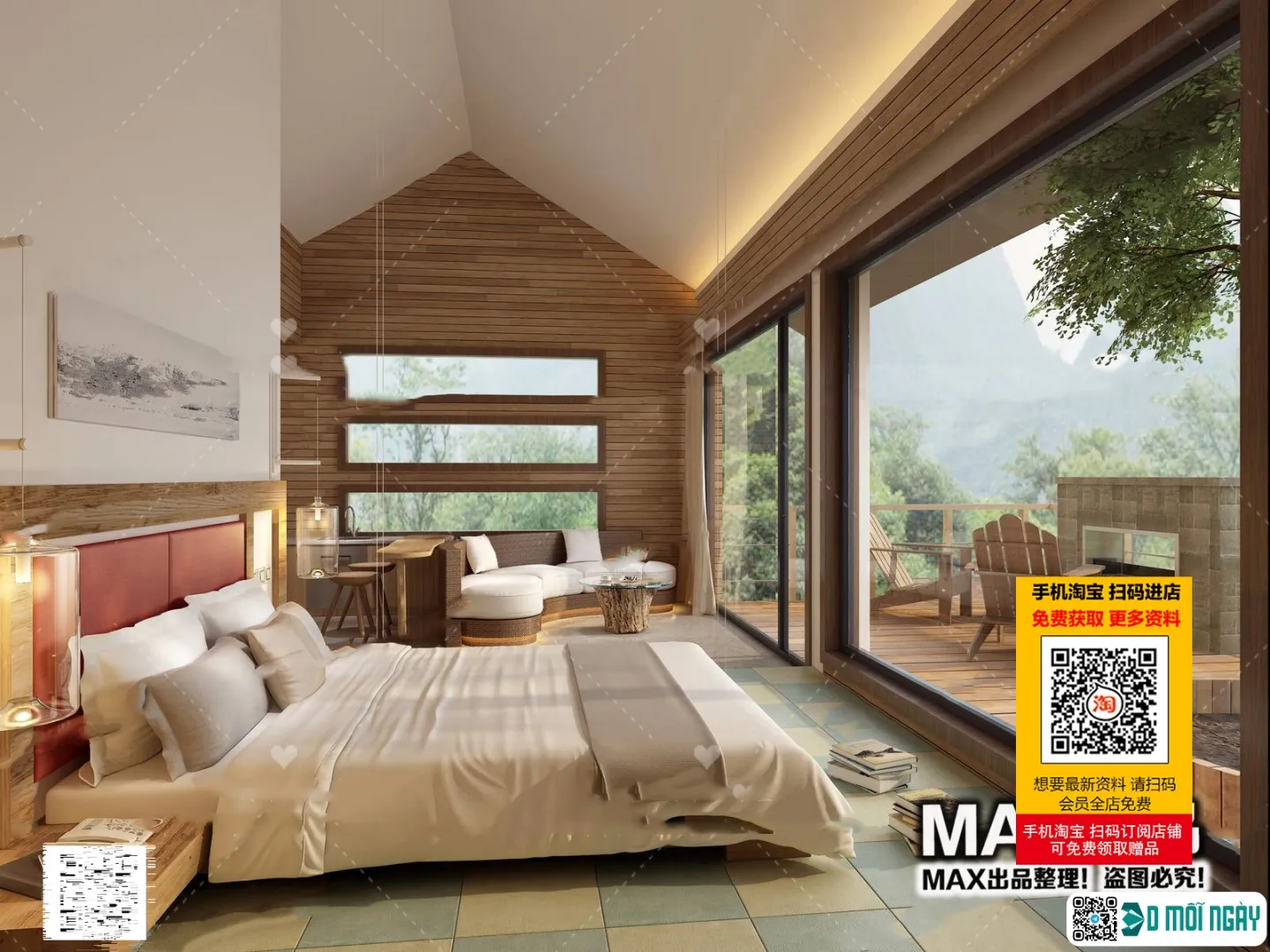 Homestay 3d models - 074 - 3908