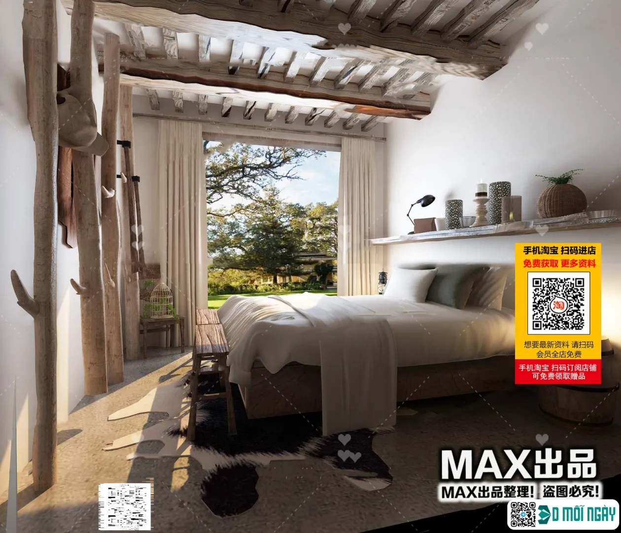 Homestay 3d models - 076 - 3910