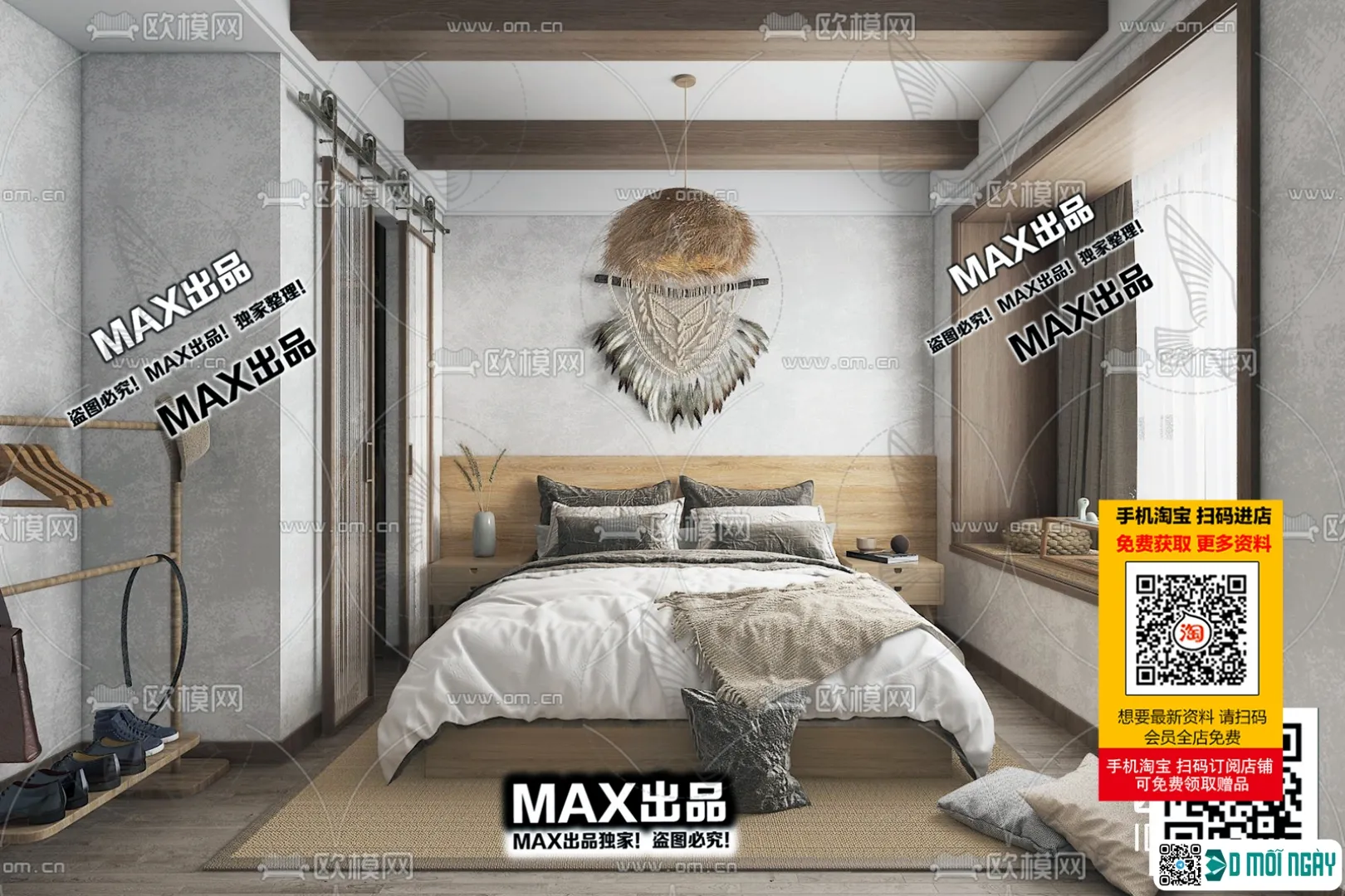 Homestay 3d models - 090 - 3924