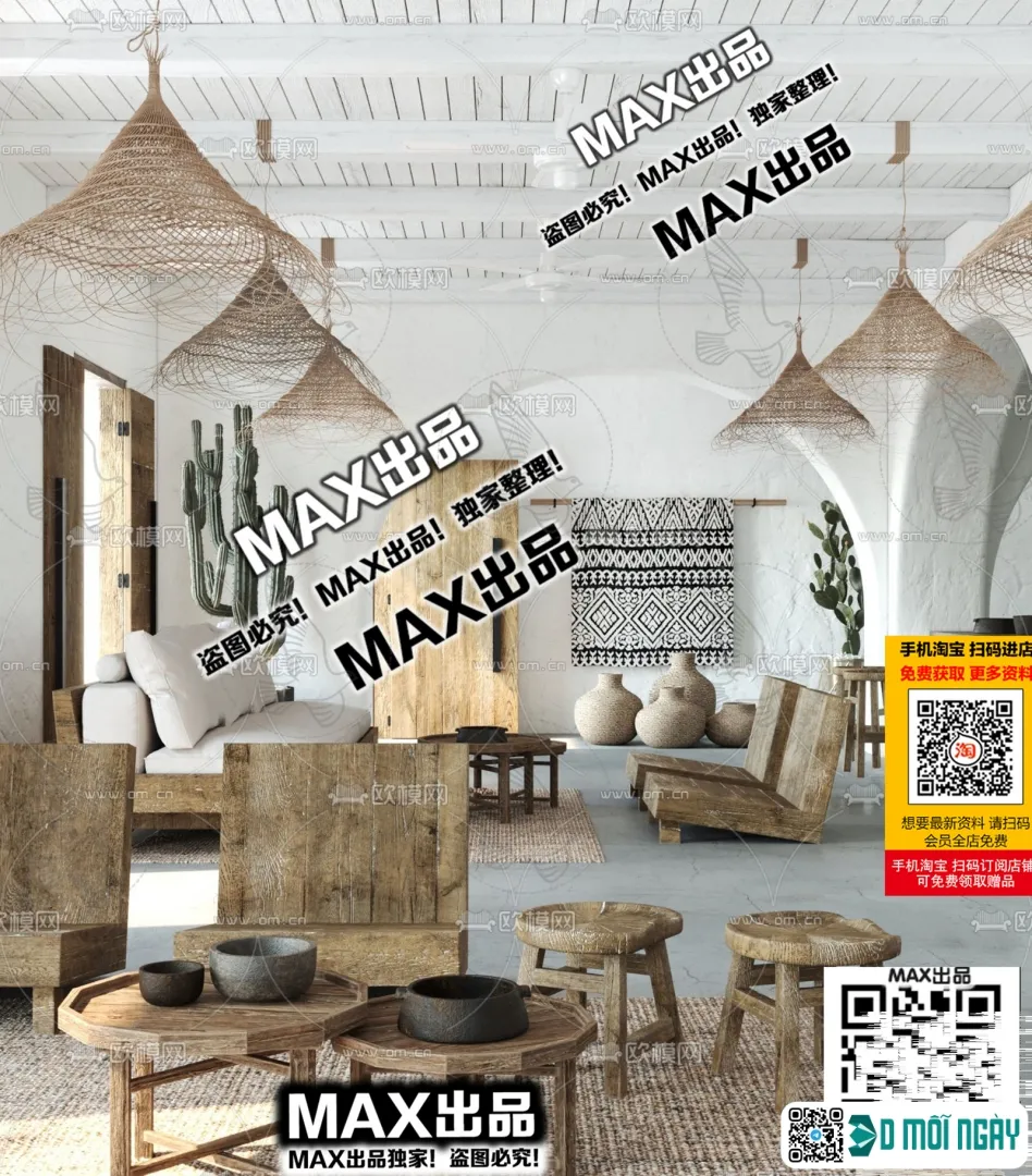 Homestay 3d models - 100 - 3934