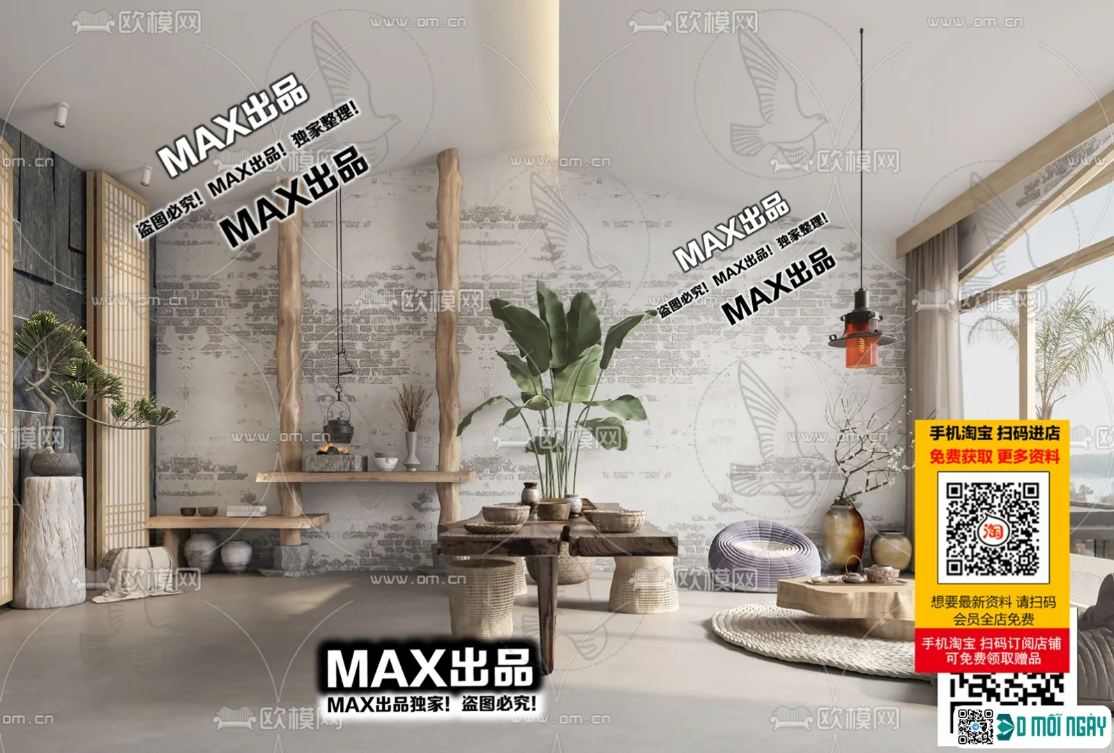 Homestay 3d models - 102 - 3936