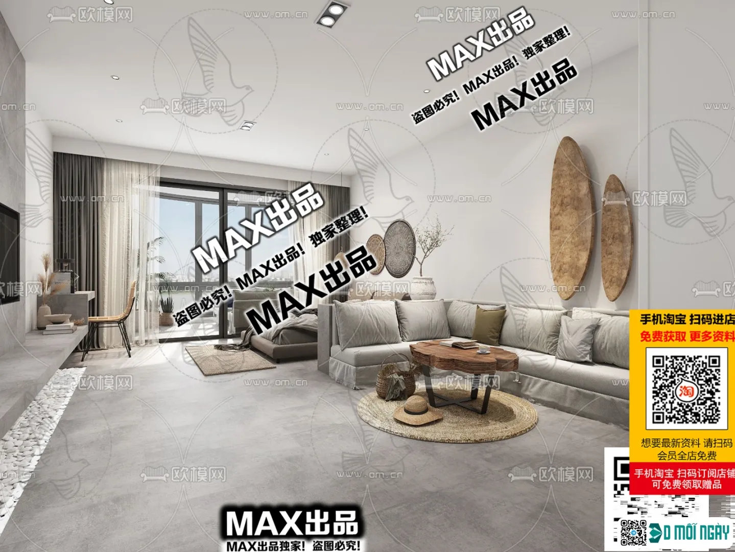 Homestay 3d models - 105 - 3939