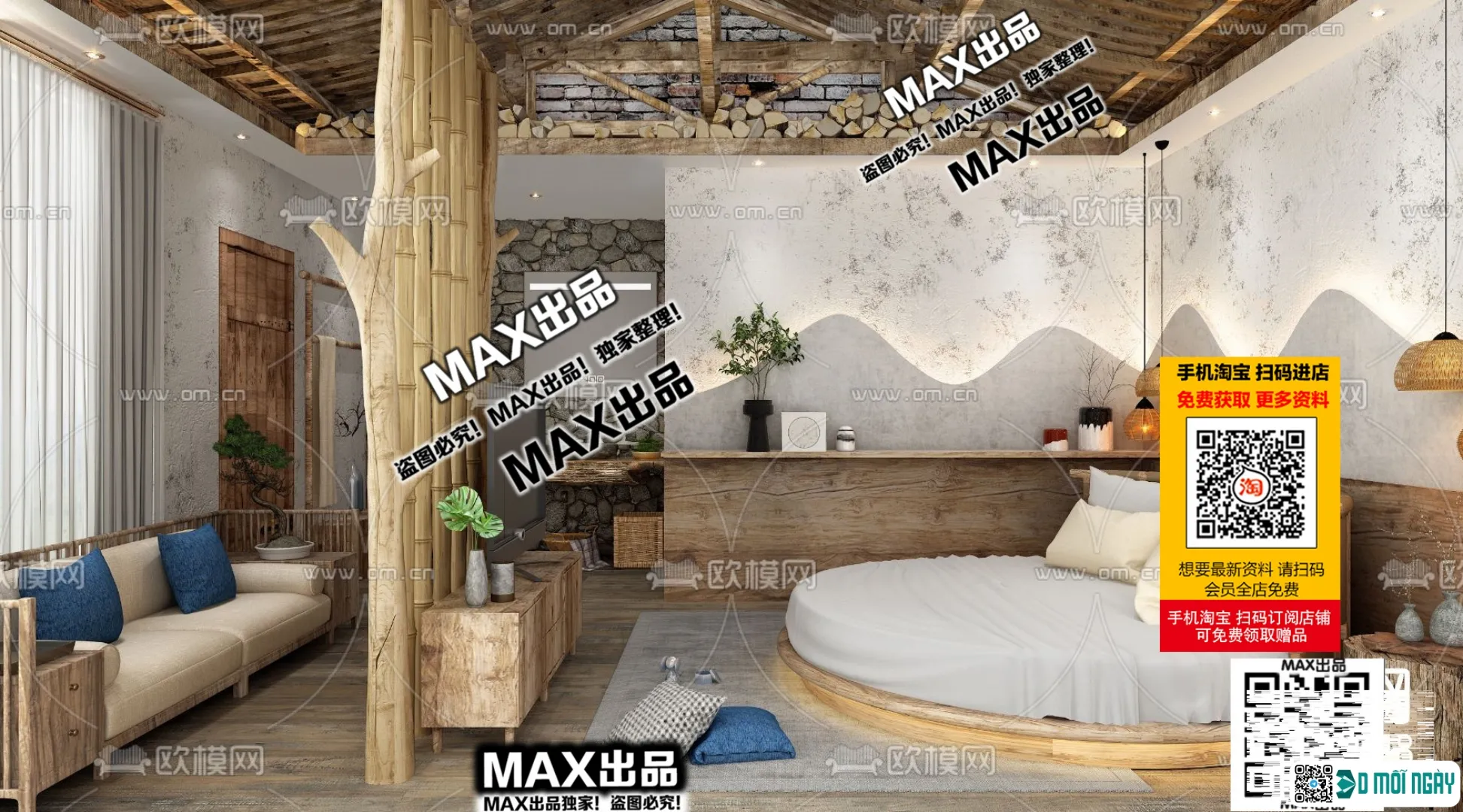 Homestay 3d models - 107 - 3941