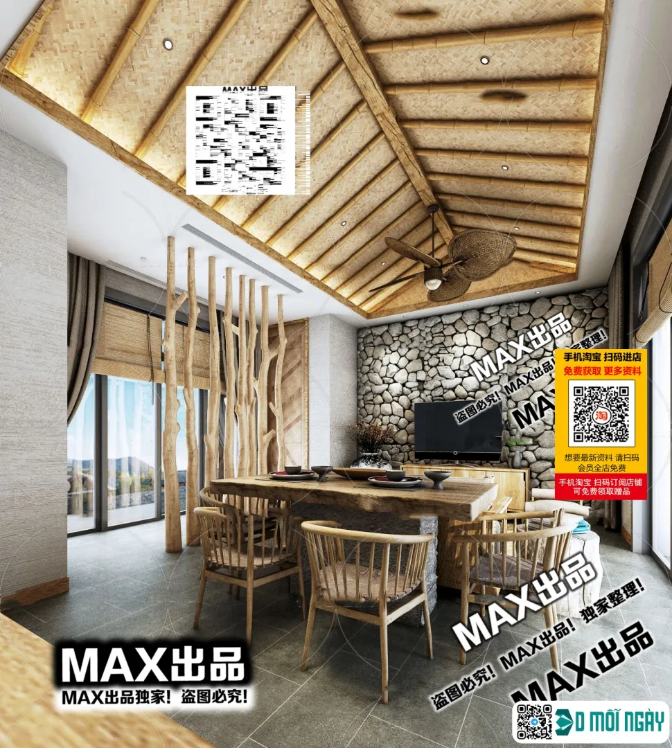 Homestay 3d models - 110 - 3944