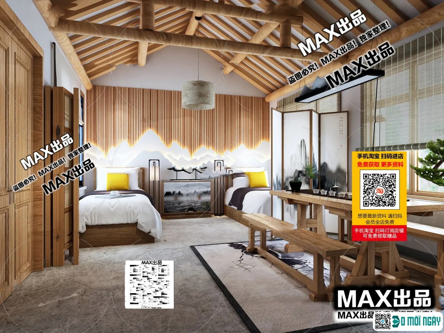 Homestay 3d models - 115 - 3949