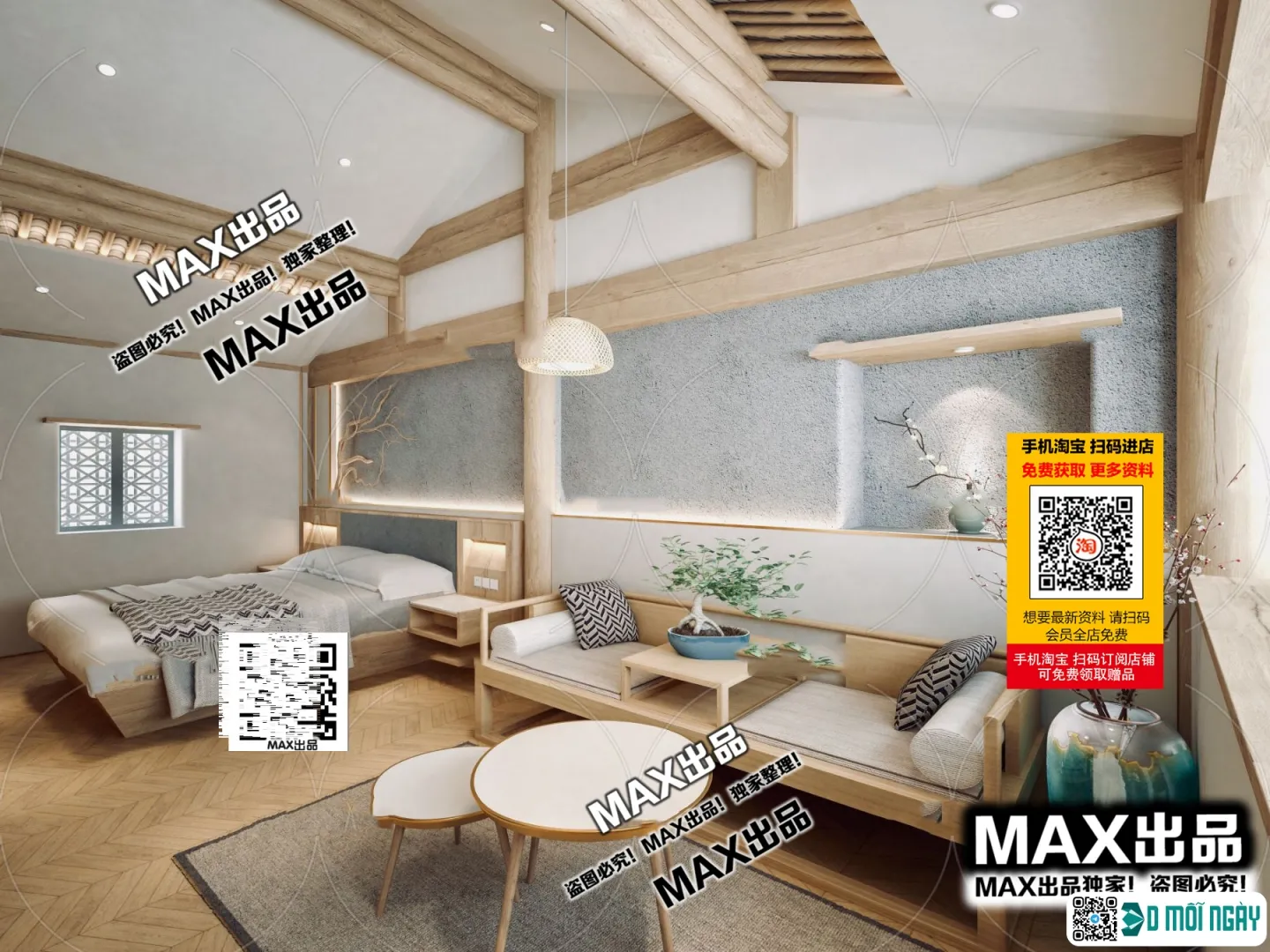 Homestay 3d models - 119 - 3953