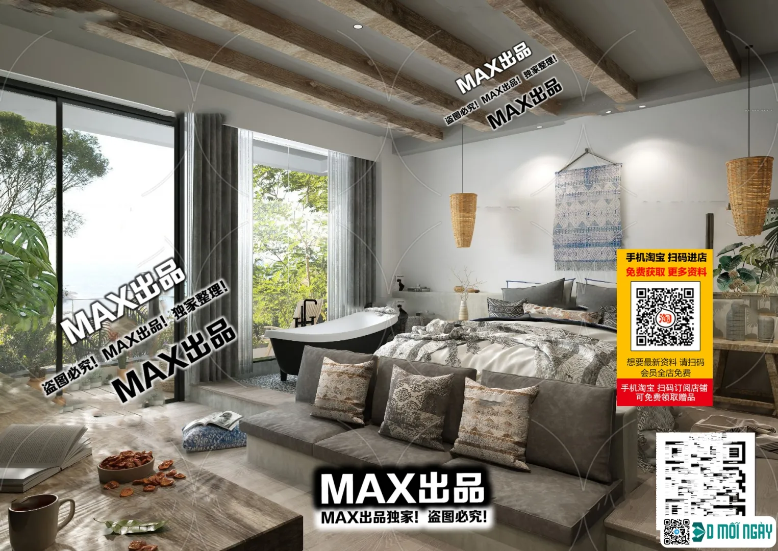 Homestay 3d models - 121 - 3955