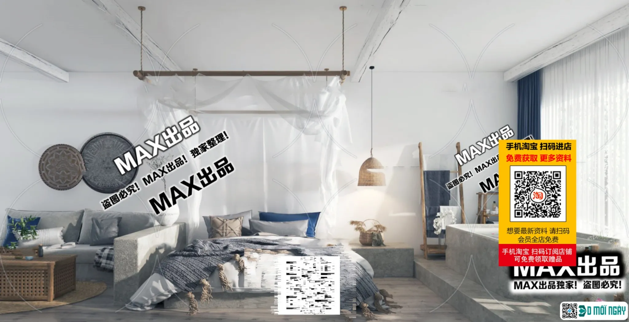 Homestay 3d models - 124 - 3958