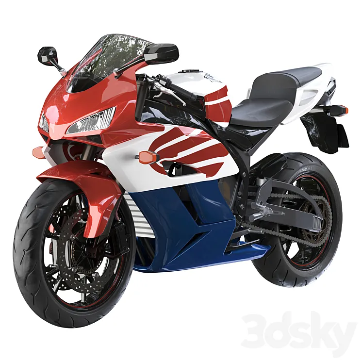 HONDA CBR1000RR 3D Model Free