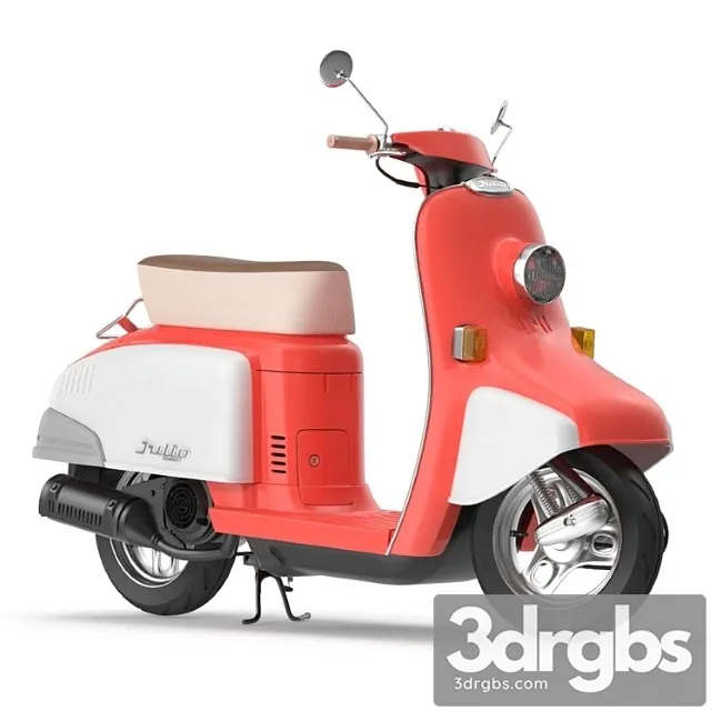 Honda julio scooter 3D Model Free