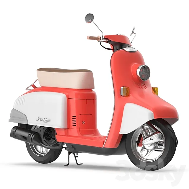 Honda Julio Scooter 3D Model
