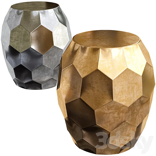 Honeycomb Side Table 3DModel