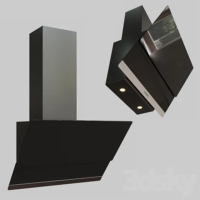 Hood Bosch DWK68AK20R 3D Model