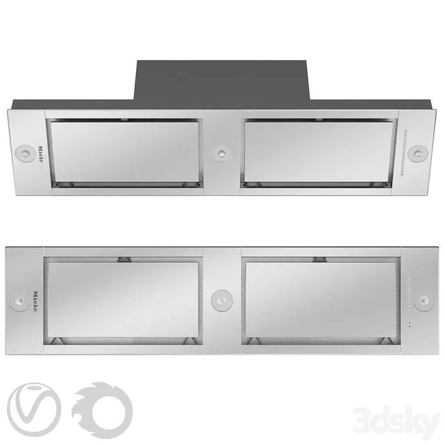 Hood MIELE DA 2628 1184 mm 3D Model